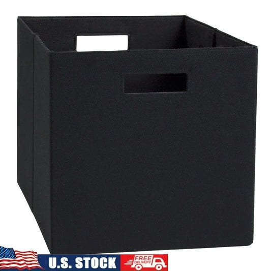 Fabric Cube– Pet Toy & Treat Storage Bin  Collapsible Organizer with Carrying Handles Ideal Toys Storage