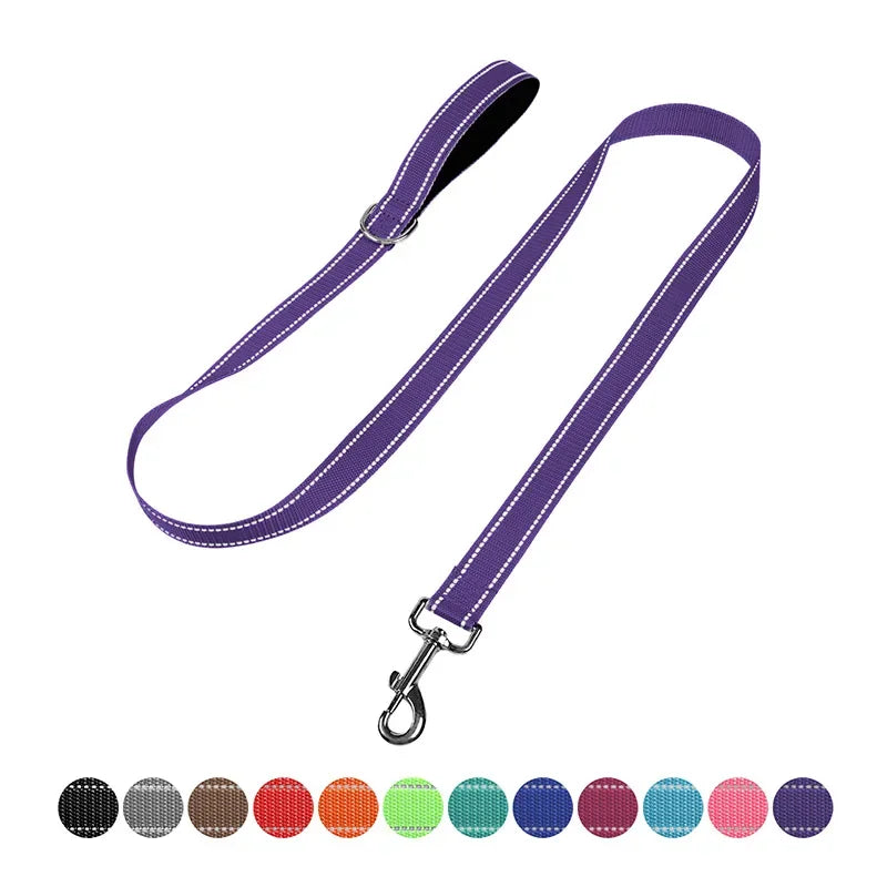 New Cats Dogs Harness Collar Lead Strap Night Reflection Dog Pet Towing Rope 1.2/1.5/1.8m Guard Rope Pet Walking Training Leash