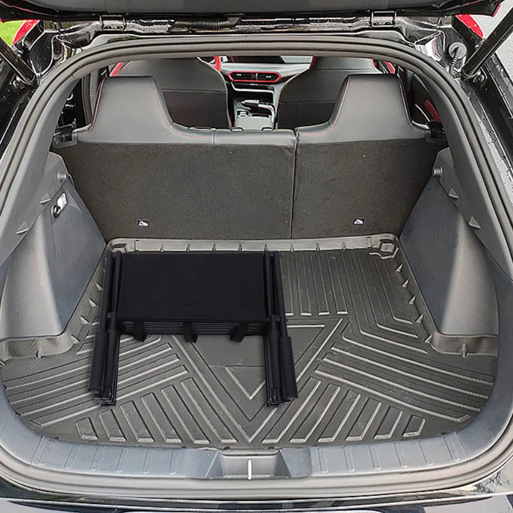 4 Steps Pet Ramp Auto Travel Ladder with Nonslip Surface Pet Ladder Lightweight Portable Dog Cat Ladder Folding Pet Stairs Ramp