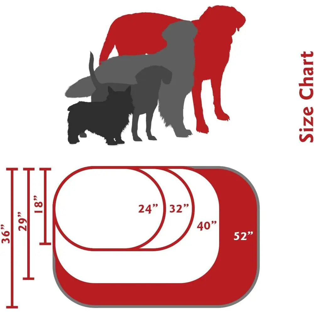 52 Inch Bagel Calming Dog Bed Washable – Cozy Soft Round Dog Bed Spine Support for Dogs to Rest Their Head - Fluffy Donut Puppy