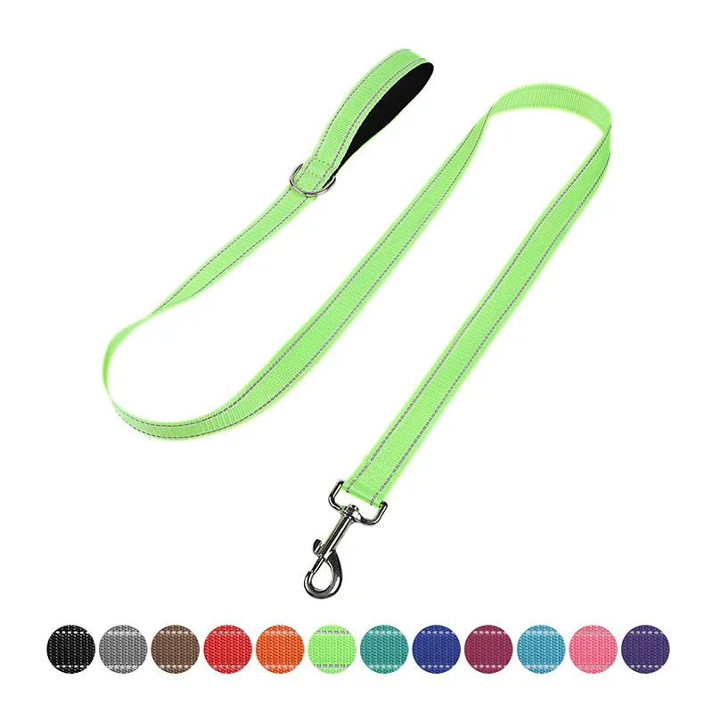 New Cats Dogs Harness Collar Lead Strap Night Reflection Dog Pet Towing Rope 1.2/1.5/1.8m Guard Rope Pet Walking Training Leash