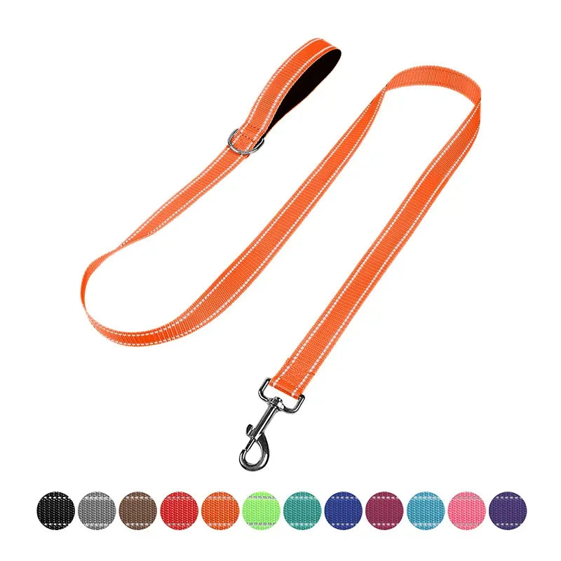 New Cats Dogs Harness Collar Lead Strap Night Reflection Dog Pet Towing Rope 1.2/1.5/1.8m Guard Rope Pet Walking Training Leash